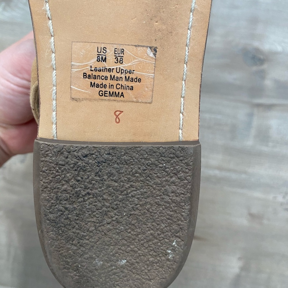 Same Edelman Tan Gladiator Sandals - image 3